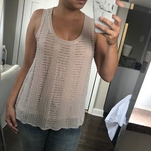 Mercer & Madison Beaded Top